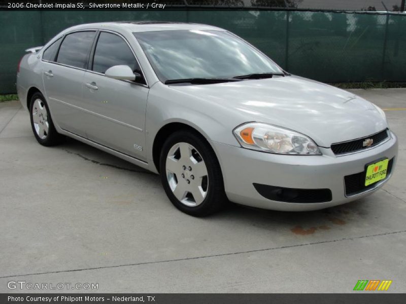 Silverstone Metallic / Gray 2006 Chevrolet Impala SS