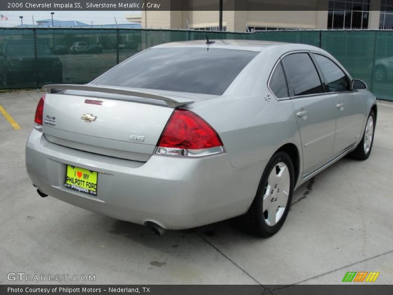 Silverstone Metallic / Gray 2006 Chevrolet Impala SS