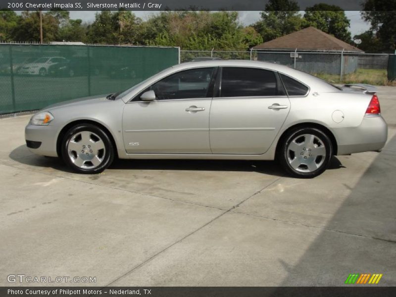 Silverstone Metallic / Gray 2006 Chevrolet Impala SS