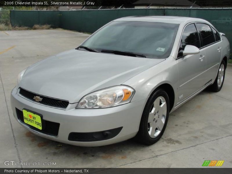 Silverstone Metallic / Gray 2006 Chevrolet Impala SS