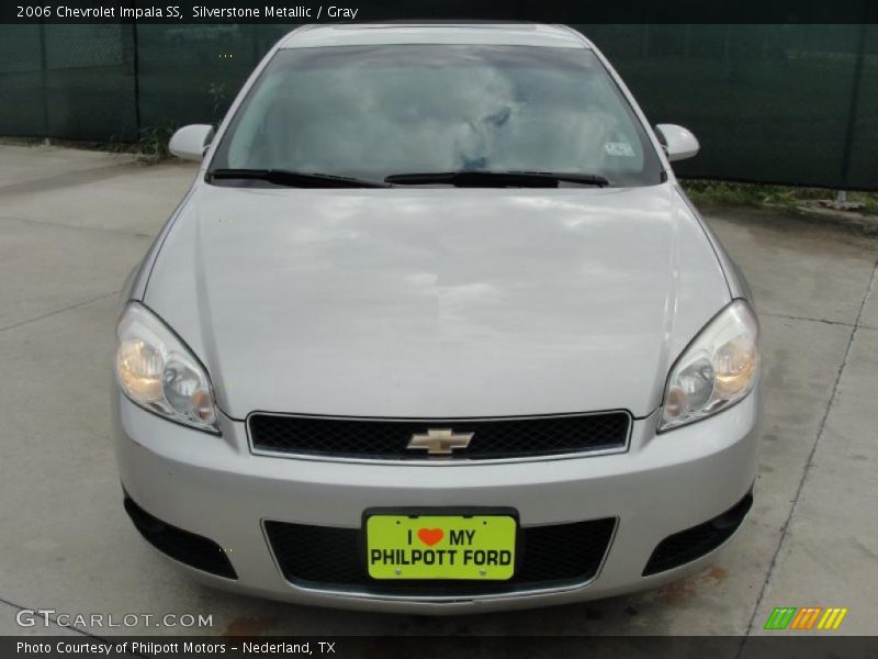 Silverstone Metallic / Gray 2006 Chevrolet Impala SS