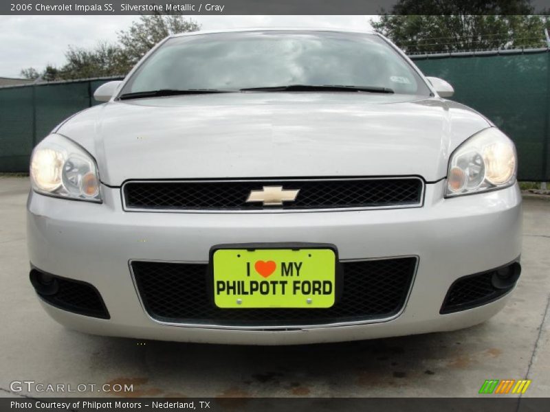 Silverstone Metallic / Gray 2006 Chevrolet Impala SS