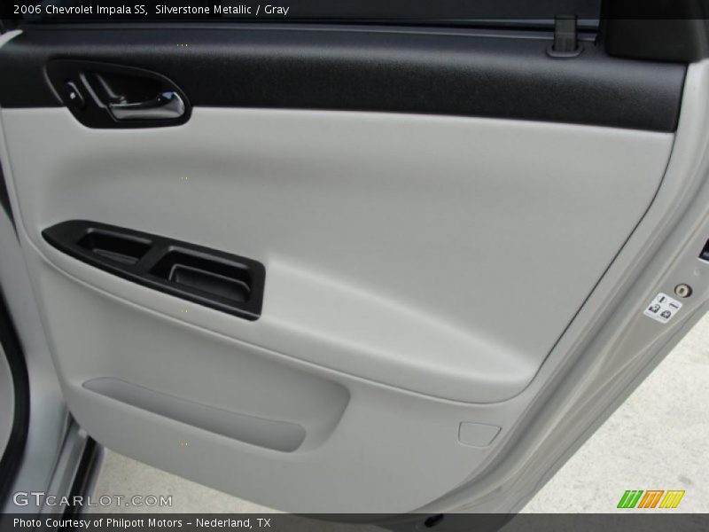 Silverstone Metallic / Gray 2006 Chevrolet Impala SS