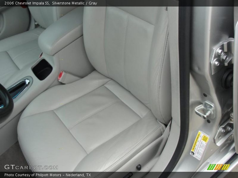 Silverstone Metallic / Gray 2006 Chevrolet Impala SS