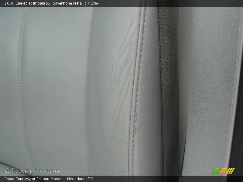 Silverstone Metallic / Gray 2006 Chevrolet Impala SS