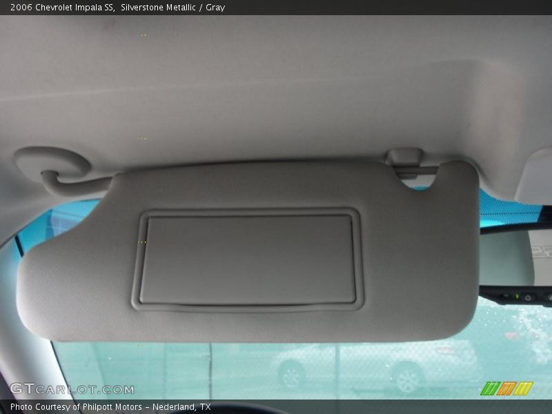Silverstone Metallic / Gray 2006 Chevrolet Impala SS