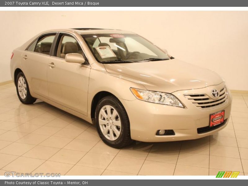 Desert Sand Mica / Bisque 2007 Toyota Camry XLE