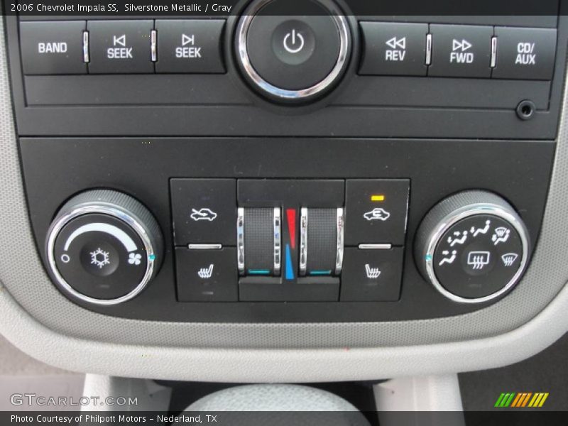 Controls of 2006 Impala SS