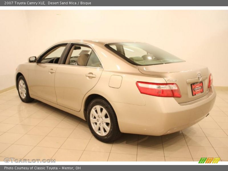 Desert Sand Mica / Bisque 2007 Toyota Camry XLE