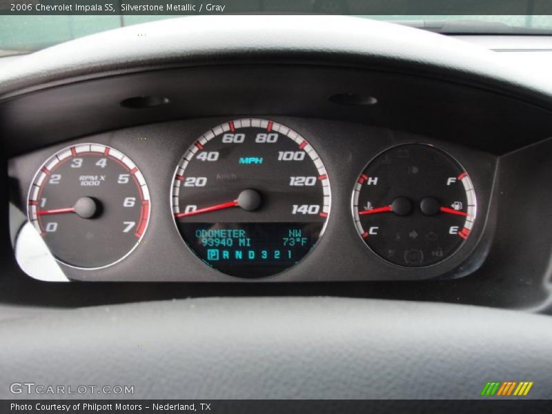  2006 Impala SS SS Gauges