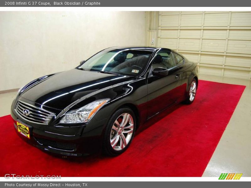 Front 3/4 View of 2008 G 37 Coupe