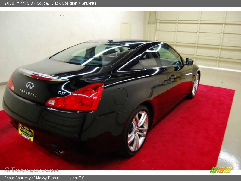  2008 G 37 Coupe Black Obsidian