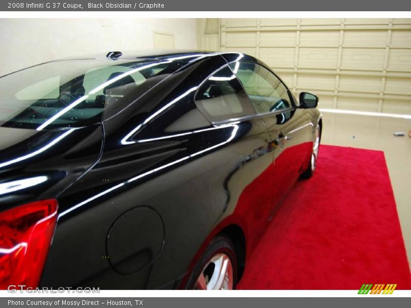 Black Obsidian / Graphite 2008 Infiniti G 37 Coupe