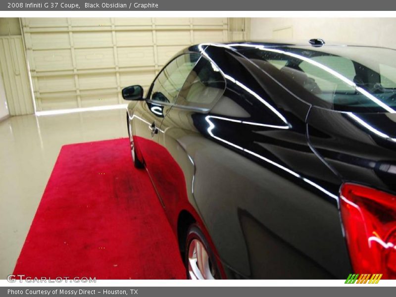 Black Obsidian / Graphite 2008 Infiniti G 37 Coupe