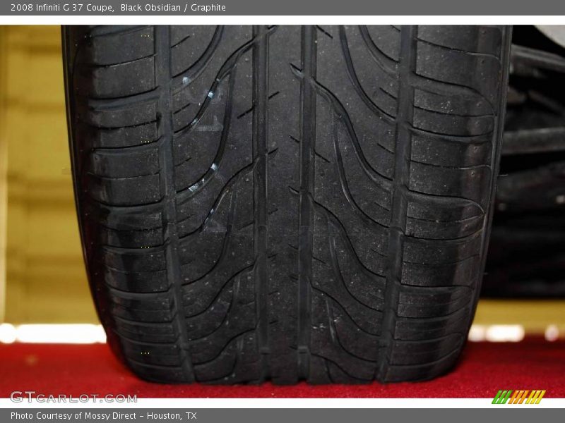 Black Obsidian / Graphite 2008 Infiniti G 37 Coupe