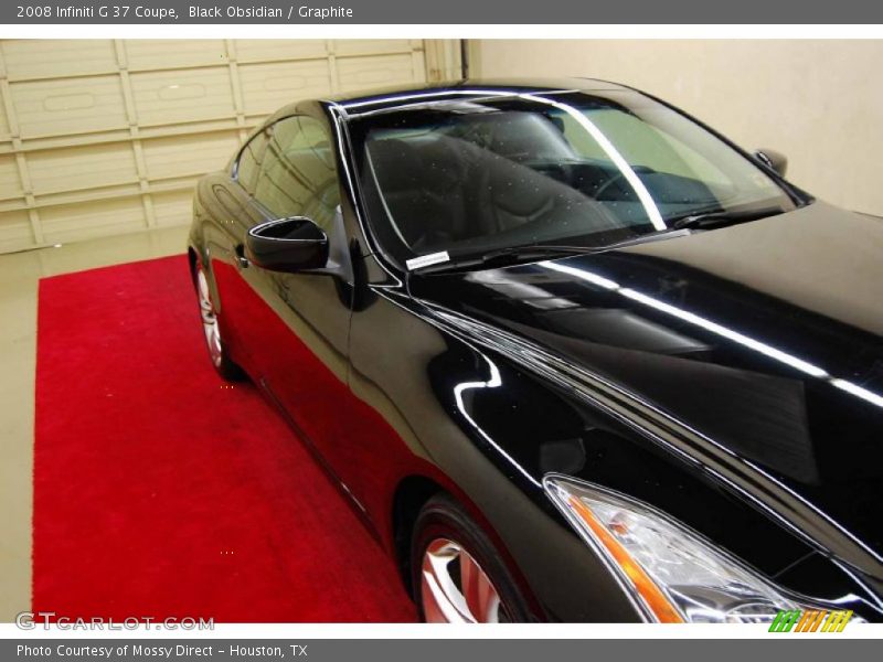 Black Obsidian / Graphite 2008 Infiniti G 37 Coupe