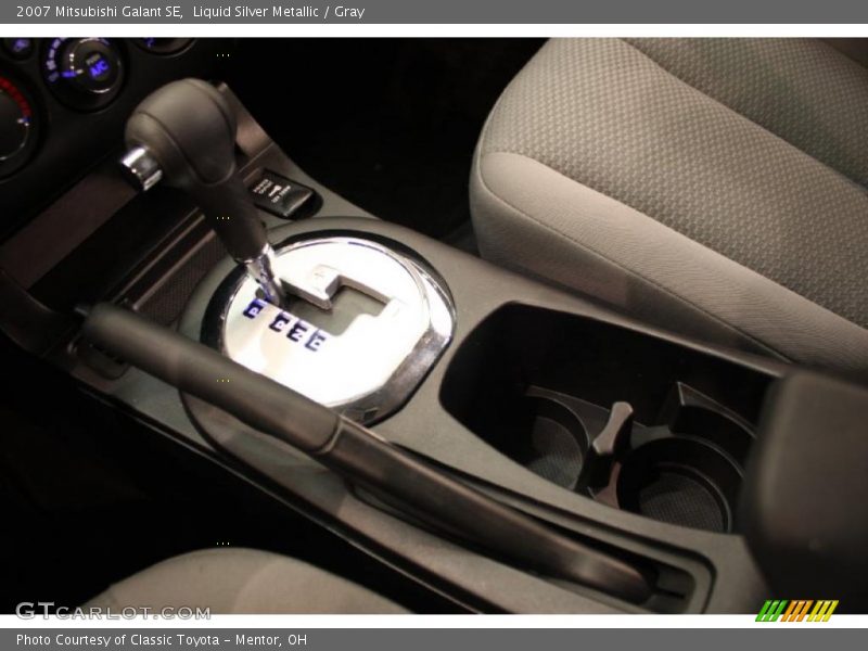 Liquid Silver Metallic / Gray 2007 Mitsubishi Galant SE