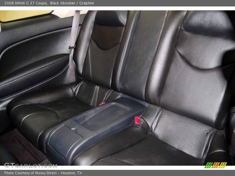 Black Obsidian / Graphite 2008 Infiniti G 37 Coupe