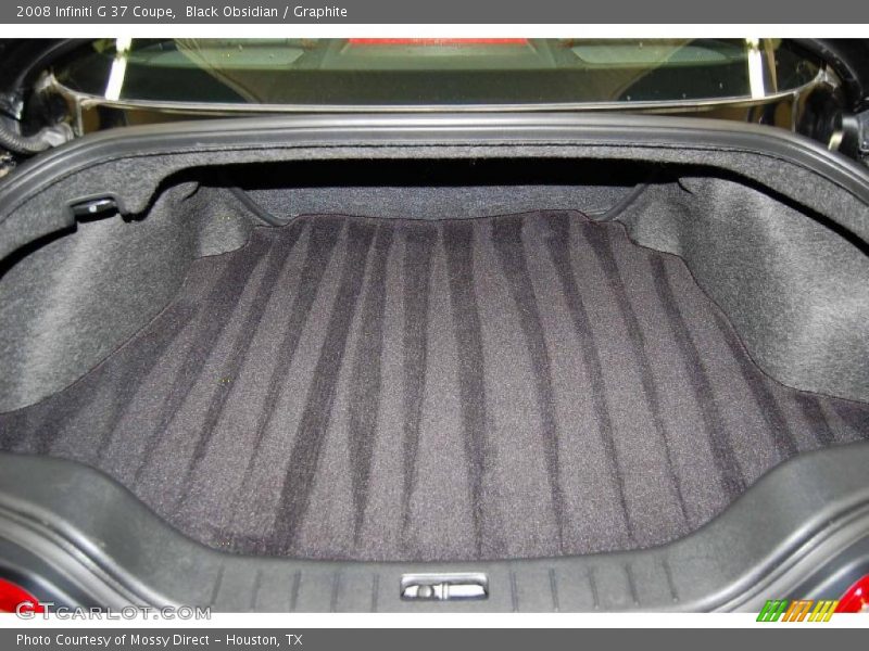  2008 G 37 Coupe Trunk