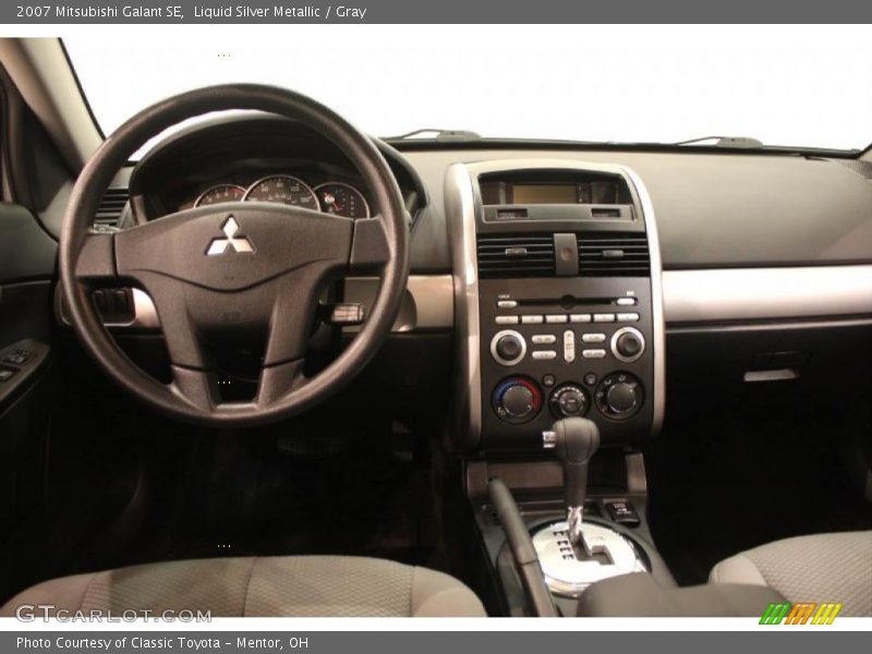 Liquid Silver Metallic / Gray 2007 Mitsubishi Galant SE