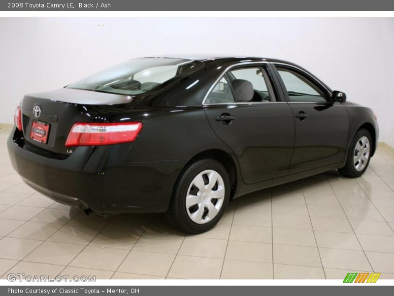 Black / Ash 2008 Toyota Camry LE