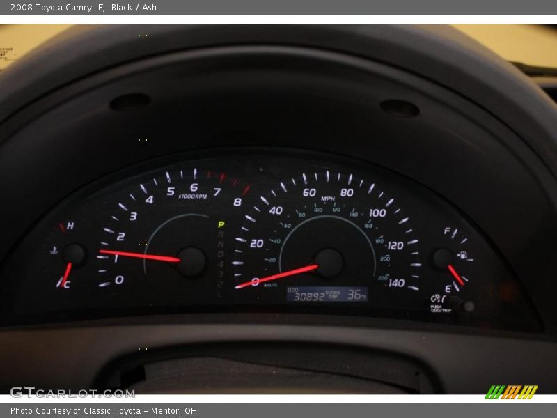 Black / Ash 2008 Toyota Camry LE