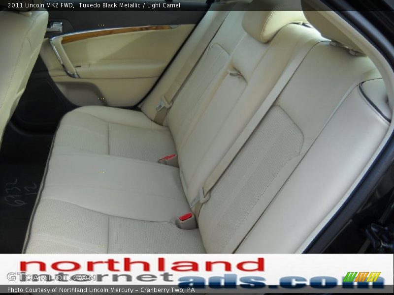 Tuxedo Black Metallic / Light Camel 2011 Lincoln MKZ FWD