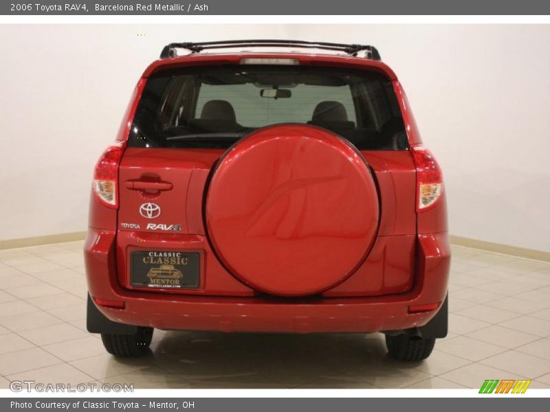 Barcelona Red Metallic / Ash 2006 Toyota RAV4