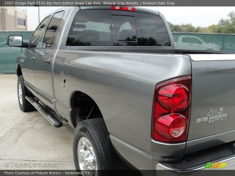 Mineral Gray Metallic / Medium Slate Gray 2007 Dodge Ram 2500 Big Horn Edition Quad Cab 4x4