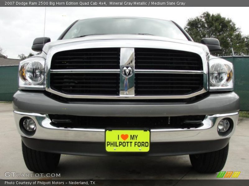 Mineral Gray Metallic / Medium Slate Gray 2007 Dodge Ram 2500 Big Horn Edition Quad Cab 4x4