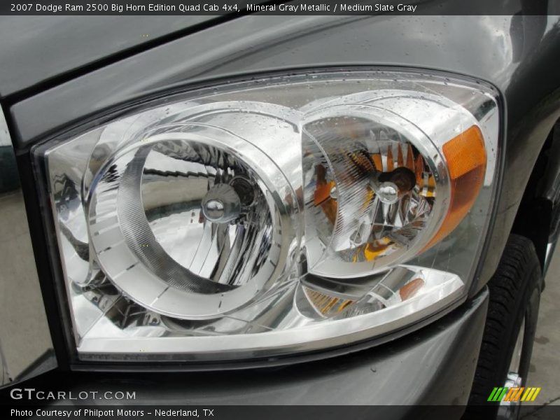 Mineral Gray Metallic / Medium Slate Gray 2007 Dodge Ram 2500 Big Horn Edition Quad Cab 4x4