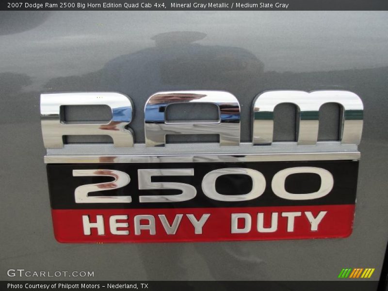  2007 Ram 2500 Big Horn Edition Quad Cab 4x4 Logo