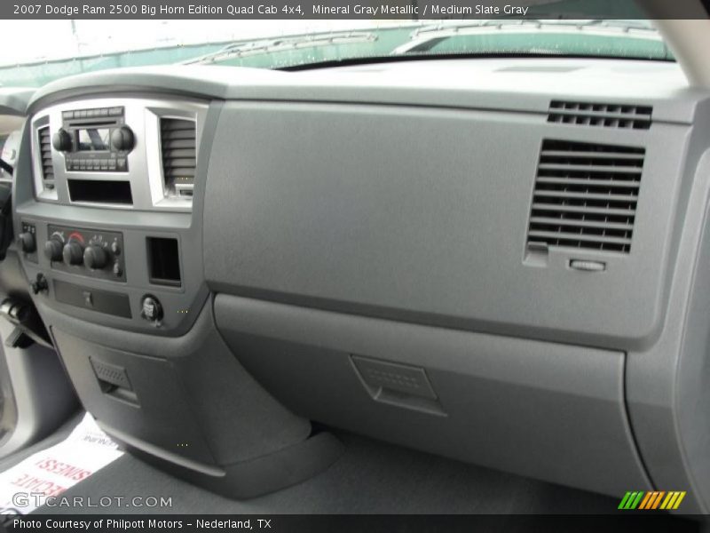 Mineral Gray Metallic / Medium Slate Gray 2007 Dodge Ram 2500 Big Horn Edition Quad Cab 4x4