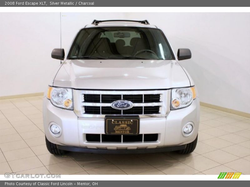 Silver Metallic / Charcoal 2008 Ford Escape XLT