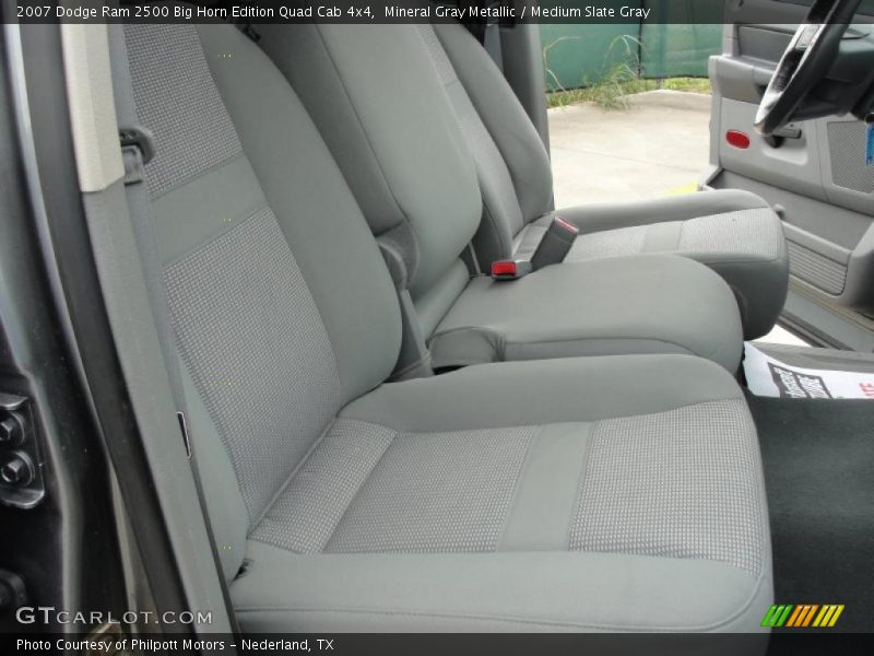  2007 Ram 2500 Big Horn Edition Quad Cab 4x4 Medium Slate Gray Interior
