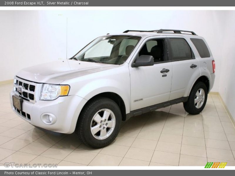 Silver Metallic / Charcoal 2008 Ford Escape XLT