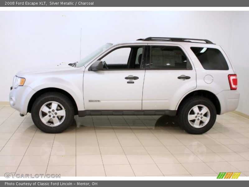 Silver Metallic / Charcoal 2008 Ford Escape XLT