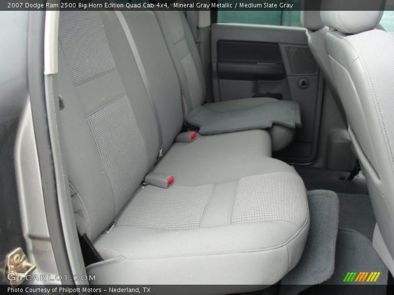  2007 Ram 2500 Big Horn Edition Quad Cab 4x4 Medium Slate Gray Interior