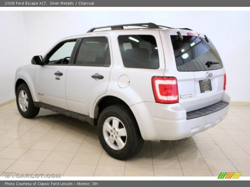 Silver Metallic / Charcoal 2008 Ford Escape XLT