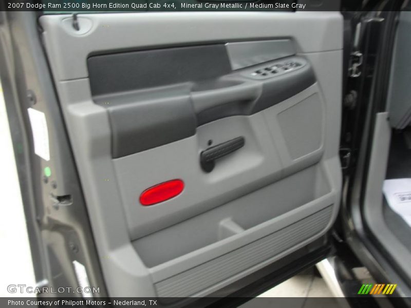 Mineral Gray Metallic / Medium Slate Gray 2007 Dodge Ram 2500 Big Horn Edition Quad Cab 4x4