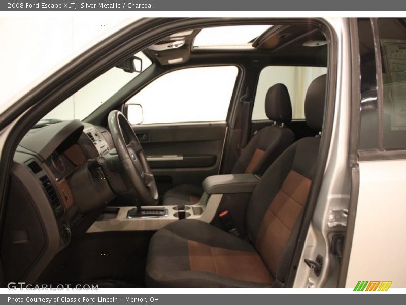 Silver Metallic / Charcoal 2008 Ford Escape XLT