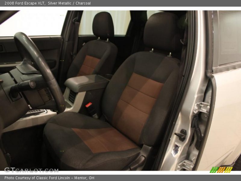 Silver Metallic / Charcoal 2008 Ford Escape XLT