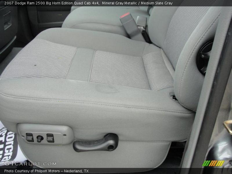 Mineral Gray Metallic / Medium Slate Gray 2007 Dodge Ram 2500 Big Horn Edition Quad Cab 4x4