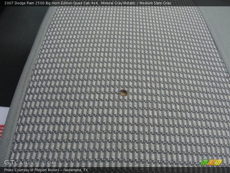Mineral Gray Metallic / Medium Slate Gray 2007 Dodge Ram 2500 Big Horn Edition Quad Cab 4x4