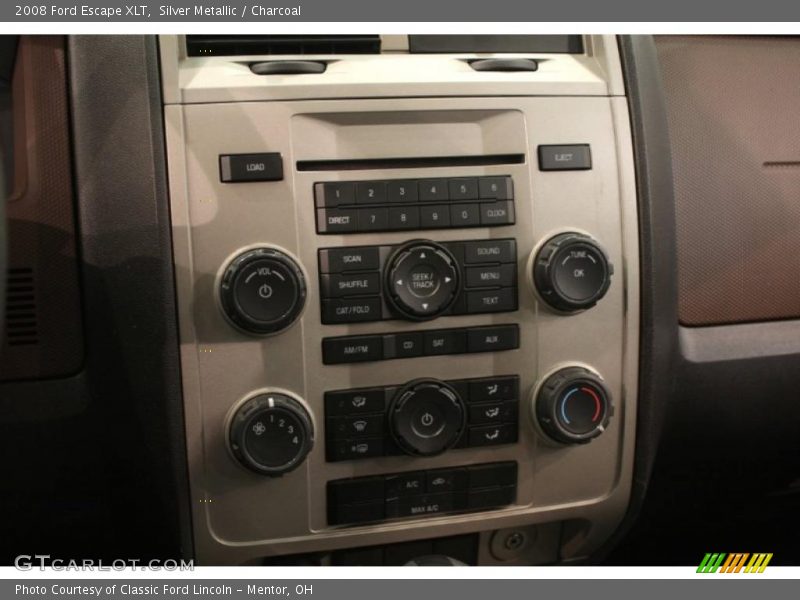 Silver Metallic / Charcoal 2008 Ford Escape XLT
