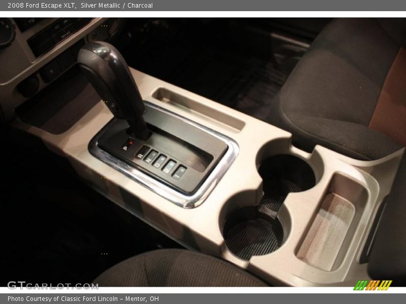 Silver Metallic / Charcoal 2008 Ford Escape XLT