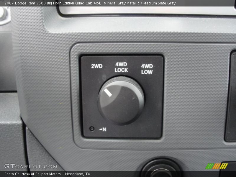 Controls of 2007 Ram 2500 Big Horn Edition Quad Cab 4x4