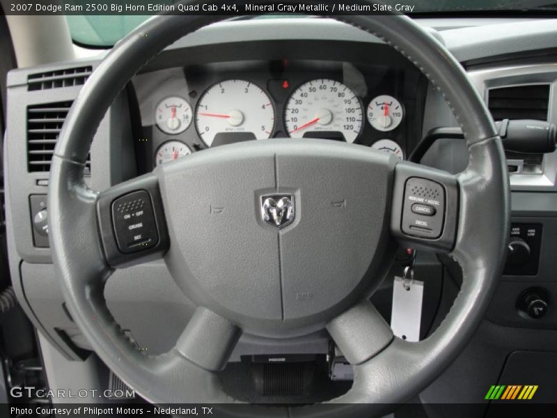  2007 Ram 2500 Big Horn Edition Quad Cab 4x4 Steering Wheel