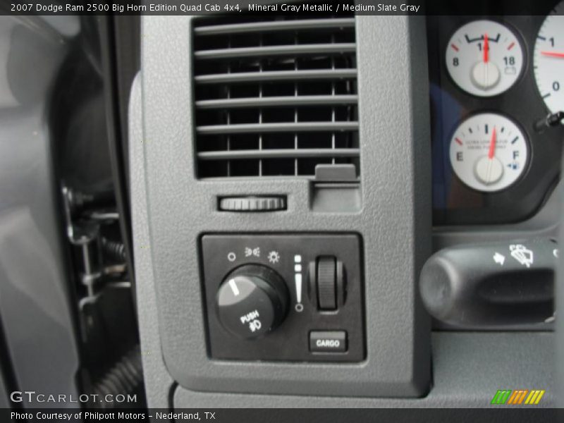 Mineral Gray Metallic / Medium Slate Gray 2007 Dodge Ram 2500 Big Horn Edition Quad Cab 4x4