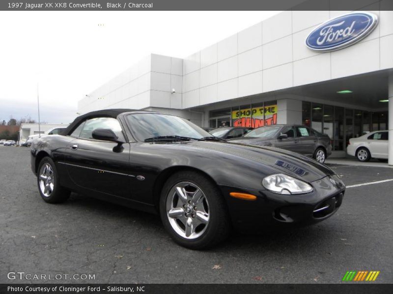 Black / Charcoal 1997 Jaguar XK XK8 Convertible